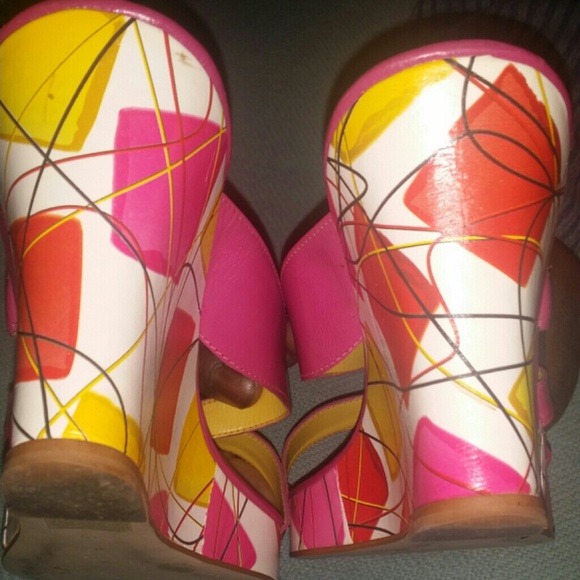 Multi Colored wedge - Picture 3 of 4