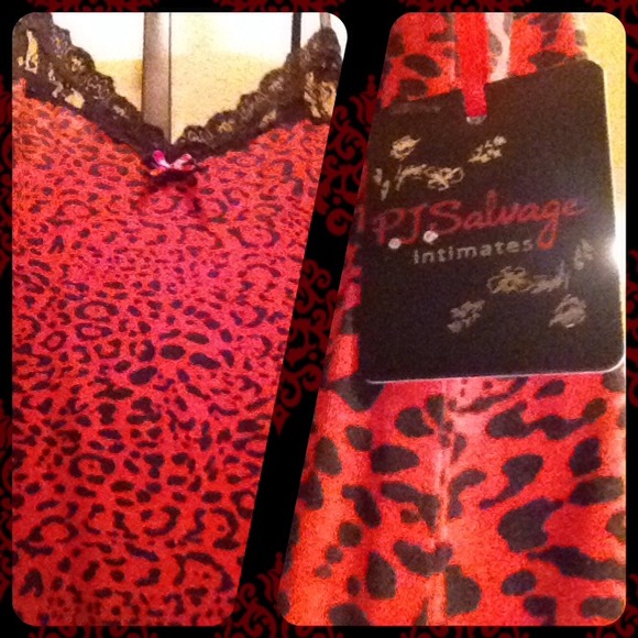 PJ Salvage Intimates Other - Leopard Print Chemise