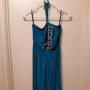 Turquoise tube summer dress/sweater **bundle**