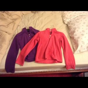 Zip-Up Turtle Neck Sweaters