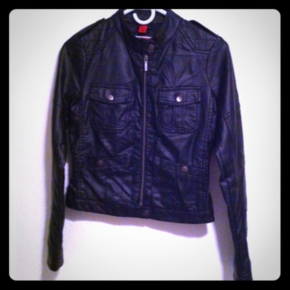 Nordstrom Faux Leather Biker Jacket