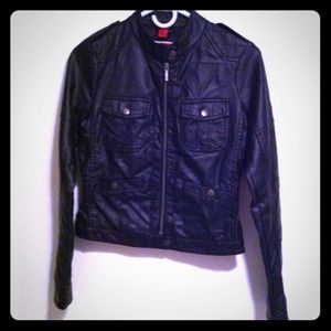 Nordstrom Faux Leather Biker Jacket