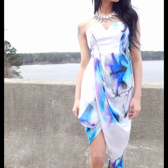 Sabo skirt style Wrap Sweetheart Dress tulip skirt