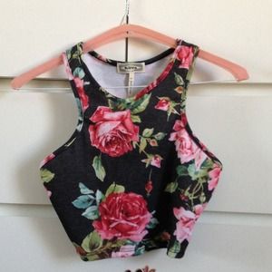 KIRRA FLORAL CROP TOP