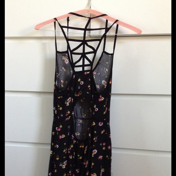 FLORAL MID LENGTH DRESS - Picture 2 of 2