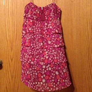 🔴American eagle ruffled dress