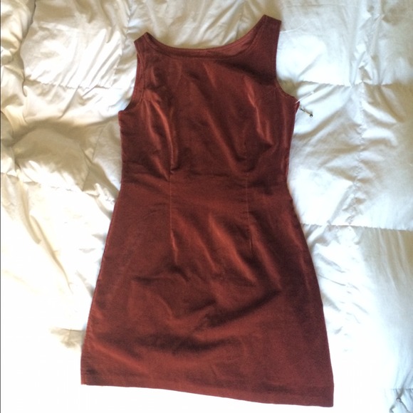Maroon vintage rampage dress!