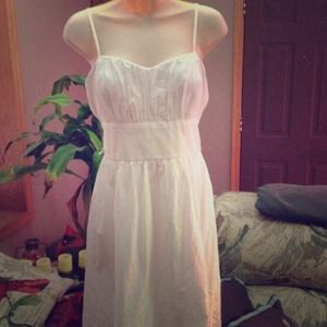 White Cotton Dress