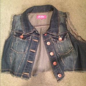 Denim vest