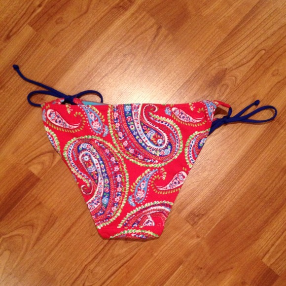 Gilly Hicks Paisley Swim Suit Bottoms - Picture 3 of 3