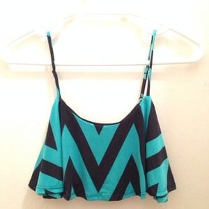 Chevron belly shirt