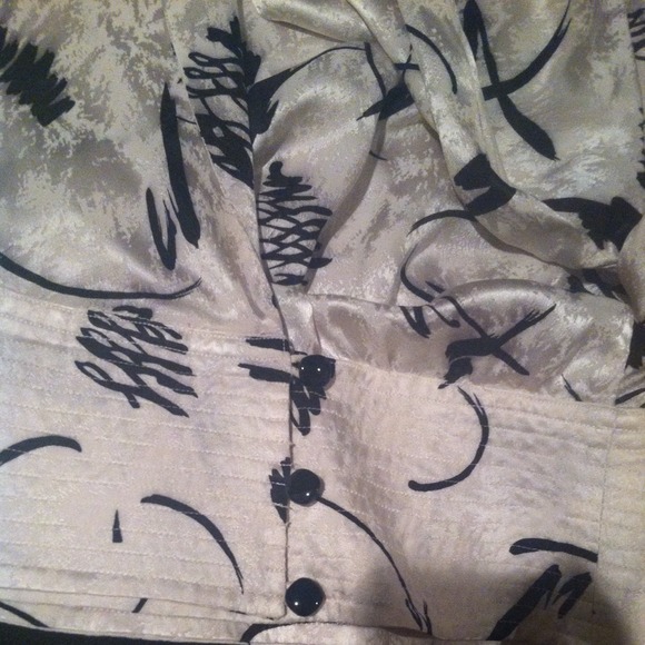 Vintage Silk Blouse - Picture 3 of 4