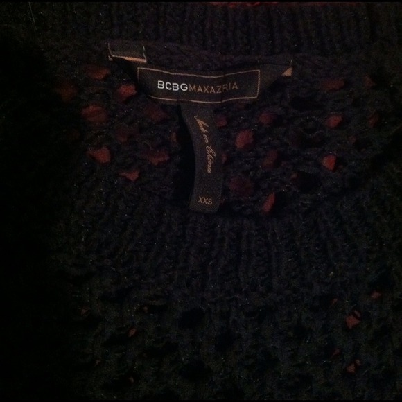 BCBG Max Azria Black Knit Sweater PRICE REDUCED - Picture 3 of 3