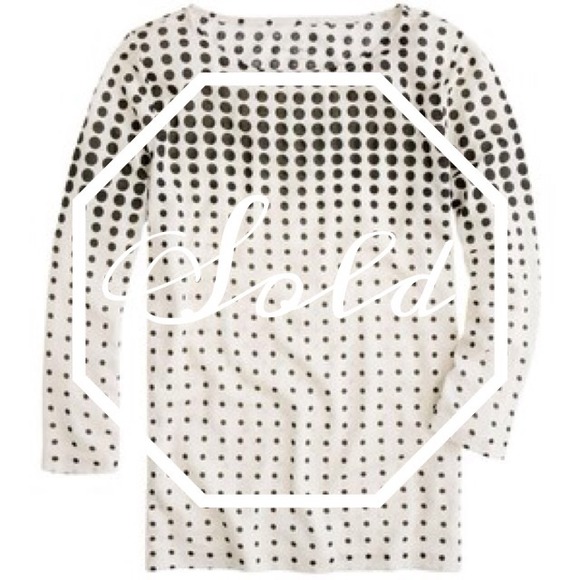 Jcrew Polka Dot Tee *sold in bundle*