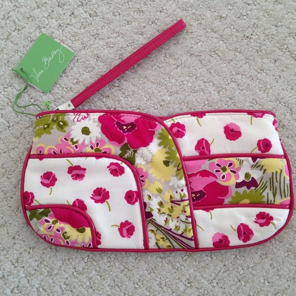 Vera Bradley floral print clutch