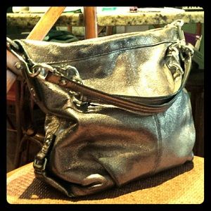 RESERVED 4 Jessica416Lynn: Coach Handbag in Silver