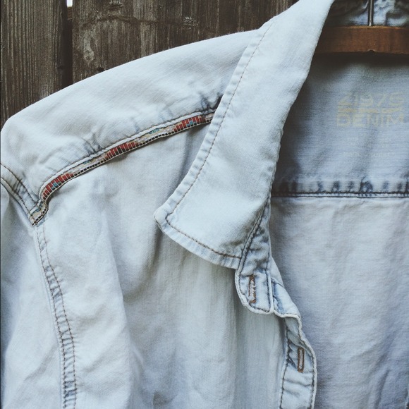 ➕Sold➕Zara perfect chambray - Picture 2 of 4