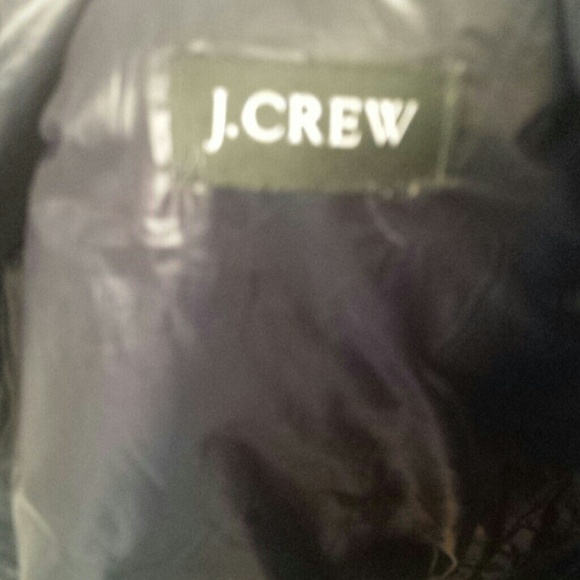 Navy J. Crew Puff Puffer Vest removable Hood - Picture 4 of 4