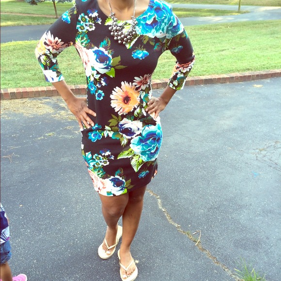 H&M Floral Dress/Sold