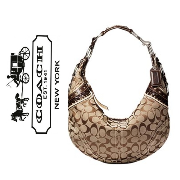 ✨🍷 Soho Signature Perforated Large Hobo Bag 🍷✨