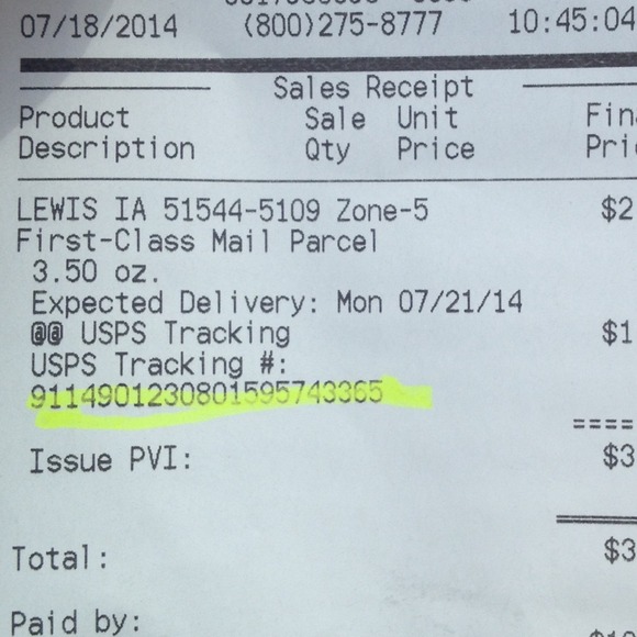 Shipped!