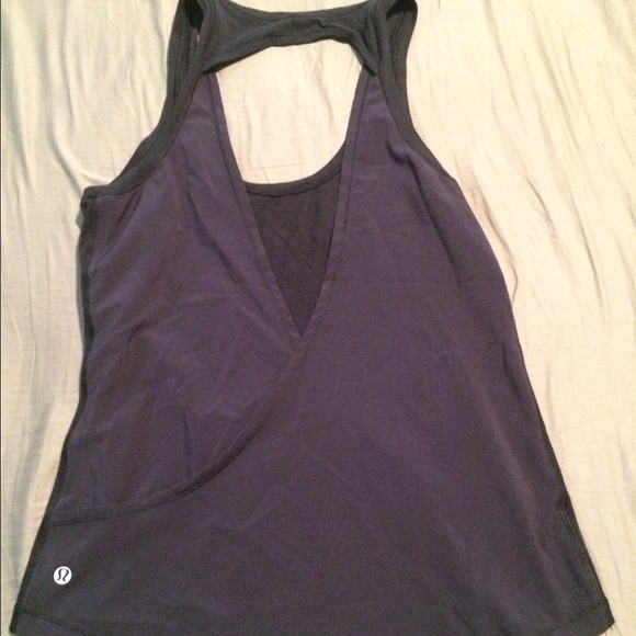 lululemon athletica open back tank