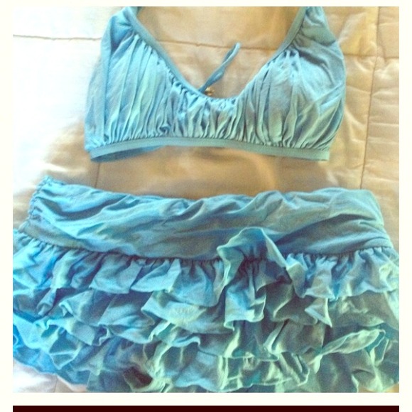 ❤️SOLD❤️Juicy Couture Bikini size medium blue