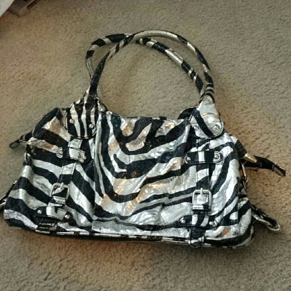 Zebra purse
