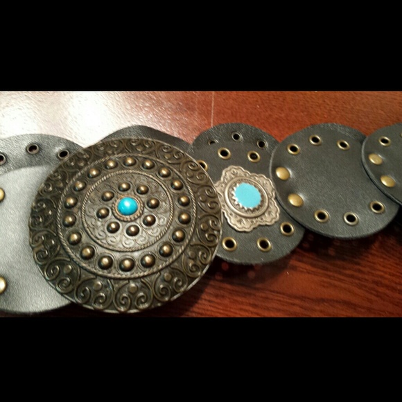 Turquoise like plus size belt