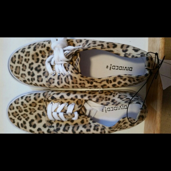Brand new with tags leopard print sneakers