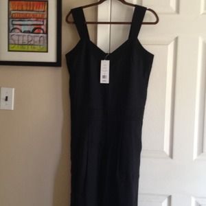 French connection black pantsuit