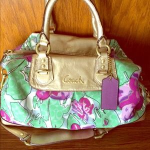 Coach Flower Tote