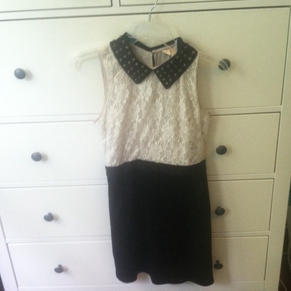 Lace and Black Dress