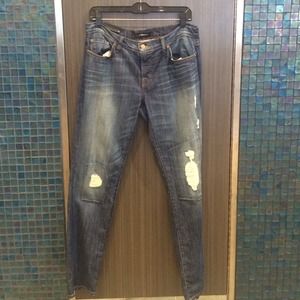 J brand Aidan slouchy ripped Bf jean