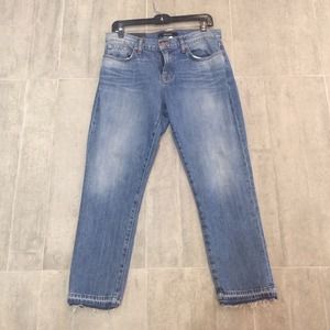 J brand cropped boyfriend