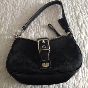 Reduced Price Authentic Black Coach Bag