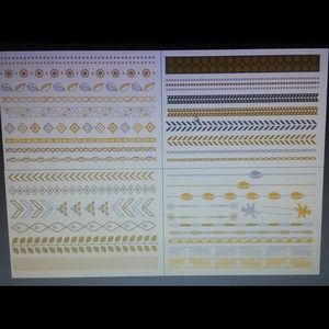 Summer water proof tattoo