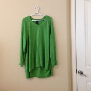 green plus size top!