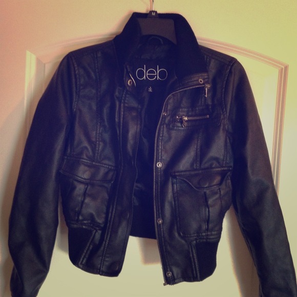 Pleather jacket