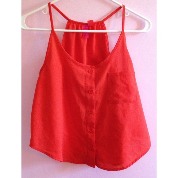 Forever 21 Tops - 🚫BUNDLED🚫 Red Babydoll Top