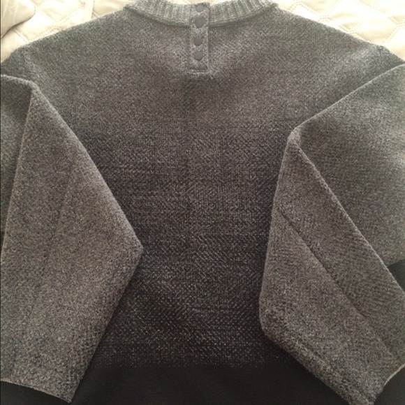 Proenza Schouler Grey Ombré knit Neoprene sweater - Picture 2 of 4