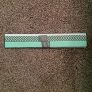 Nike (Mint Green & Grey) Set of two grip headbands