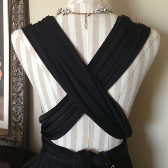 🎉HP🎉Nikki Rich Black Versatile Dress - Picture 3 of 4