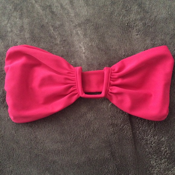 mikoh swimwear pink top