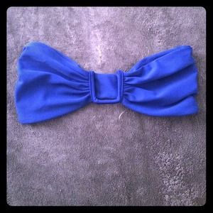 Mikoh swimwear blue top