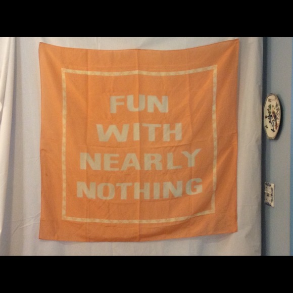 MADEWELL 1937 SCARF "FUN W/ NEARLY NOTHING" RARE!