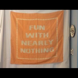 MADEWELL 1937 SCARF "FUN W/ NEARLY NOTHING" RARE!
