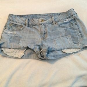 American Eagle jean shorts