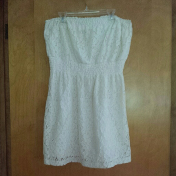 White Lace Sun Dress!