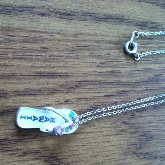 Silver Hawaii necklace